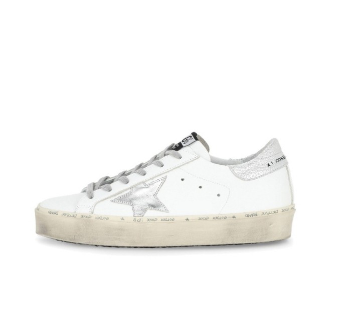 Nike Golden Goose Hi Star White Silver (Women's)