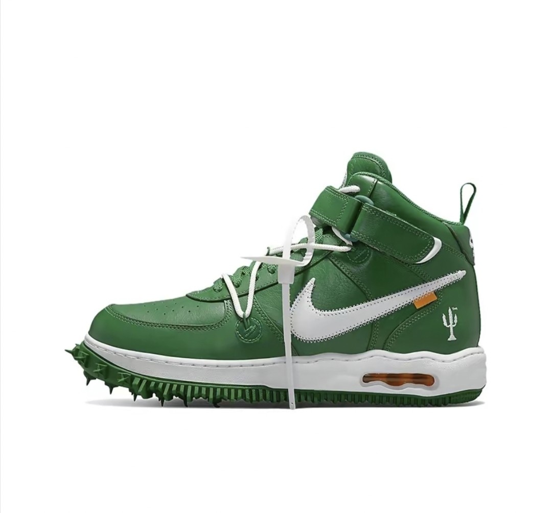 Nike Nike Air Force 1 Mid Off-White Pine Green