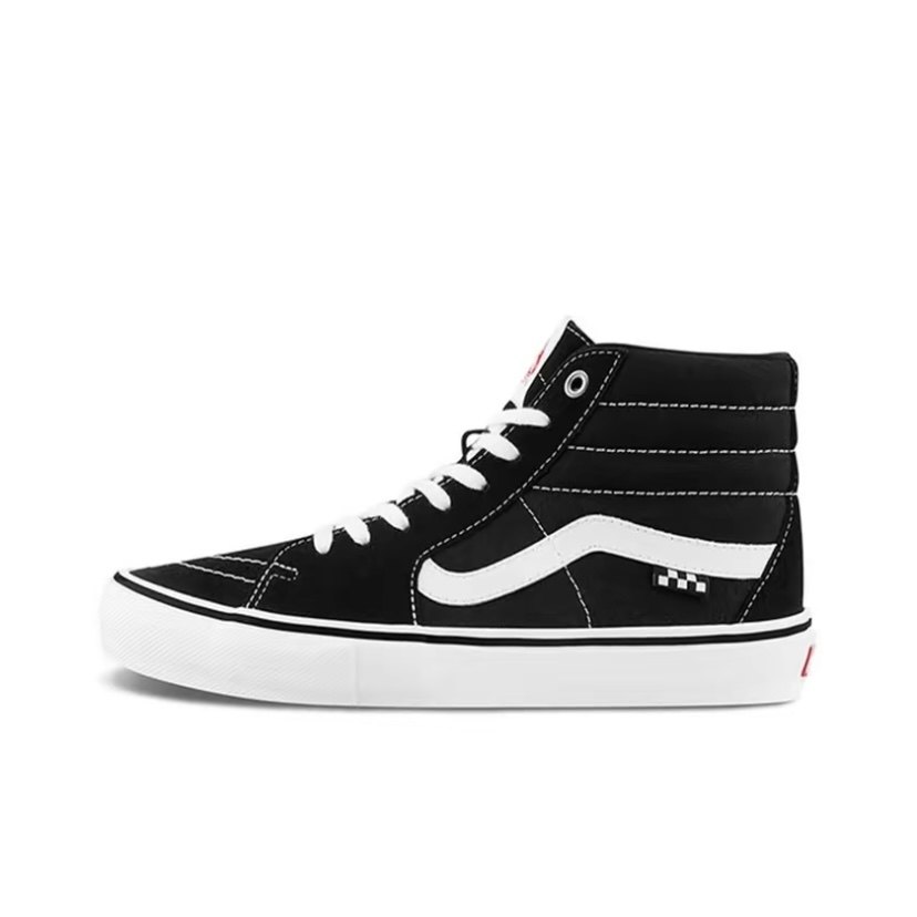 Nike Vans Sk8-Hi Black White Checkerboard
