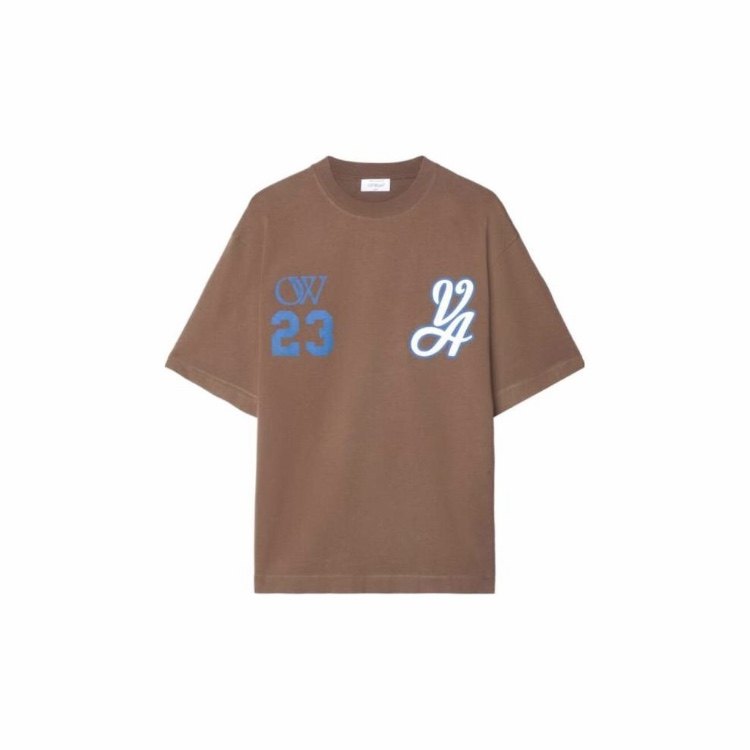 Human Made Off-White 23 Varsity Skate cotton T-shirt