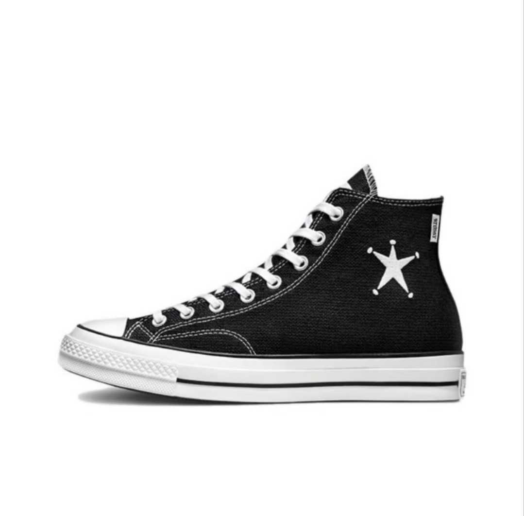 Nike Converse Chuck Taylor All Star 70 Hi Stussy Black