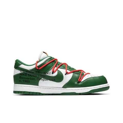 Human Made Nike Dunk Low Off-White Pine Green