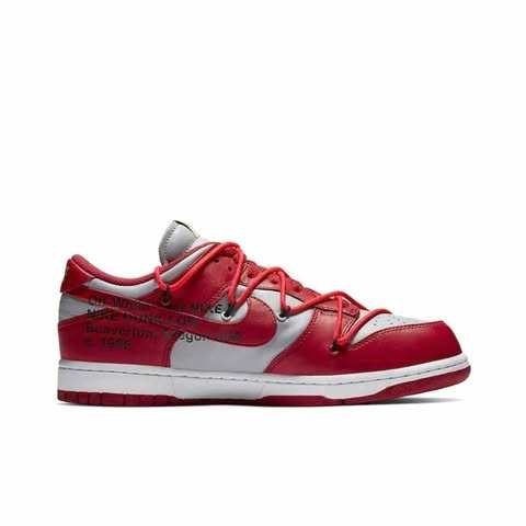 New Balance Nike Dunk Low Off-White University Red