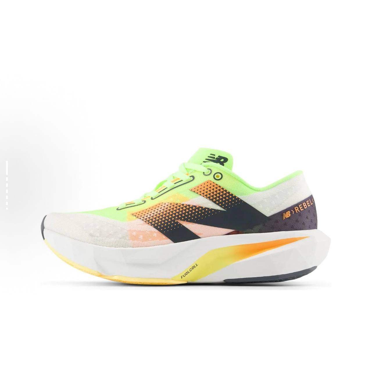 Human Made New Balance FuelCell Rebel v4 White Bleached Lime Glow (Women's)