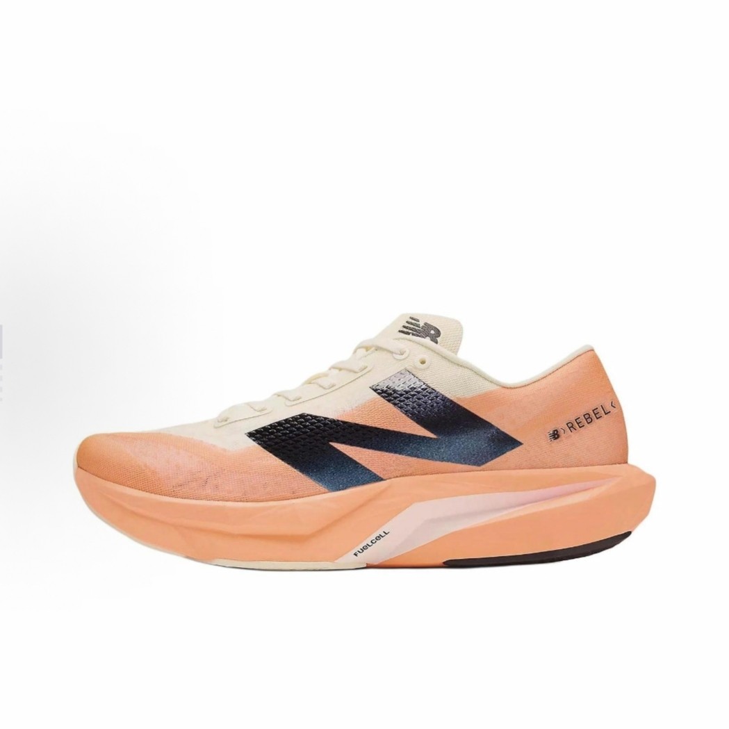 Human Made New Balance Rebel V4 Hot Mango & Angora