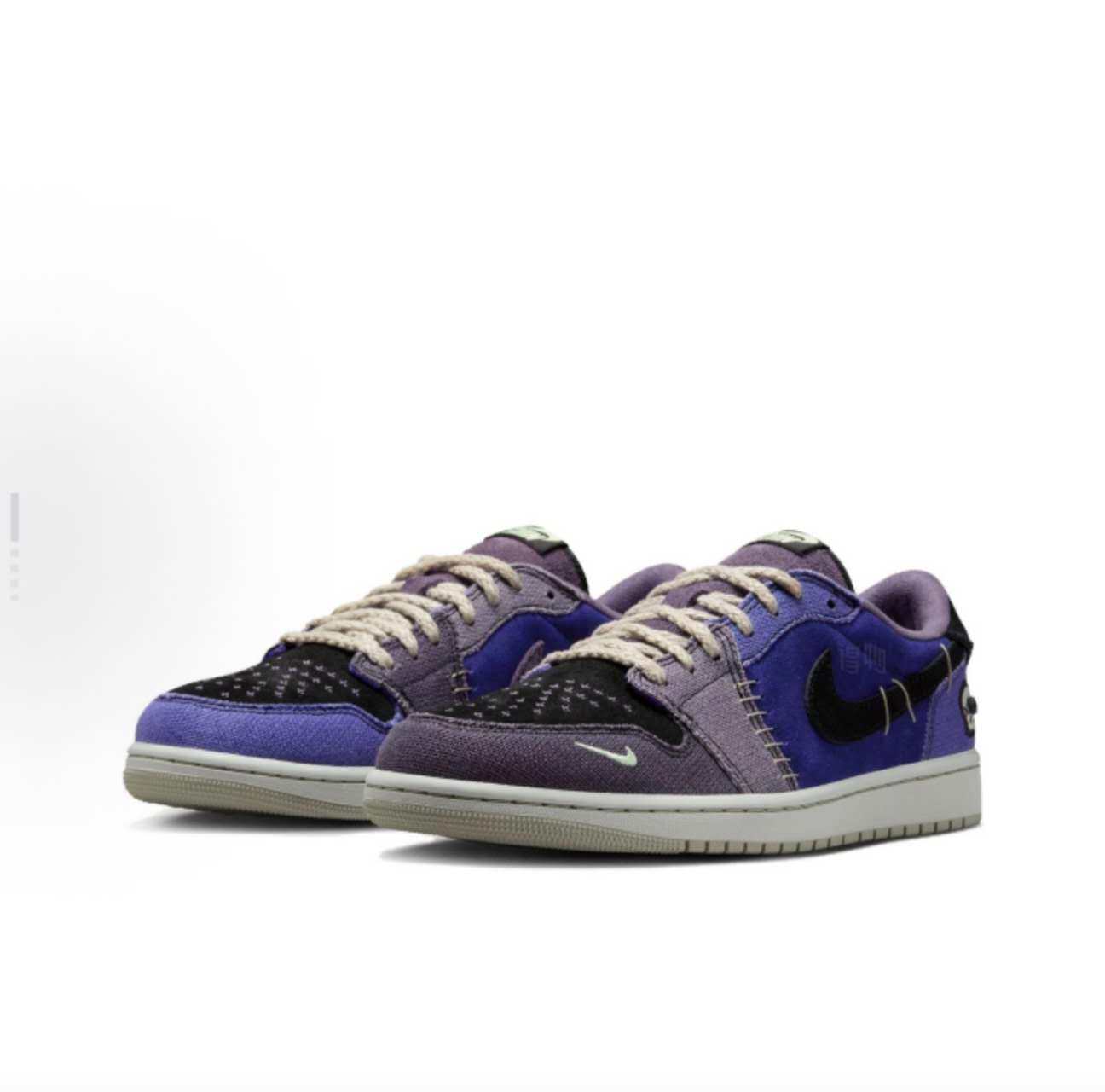 Nike Zion Williamson x Jordan Air Jordan 1 Low OG 'Regency Purple and Dark Raisin'