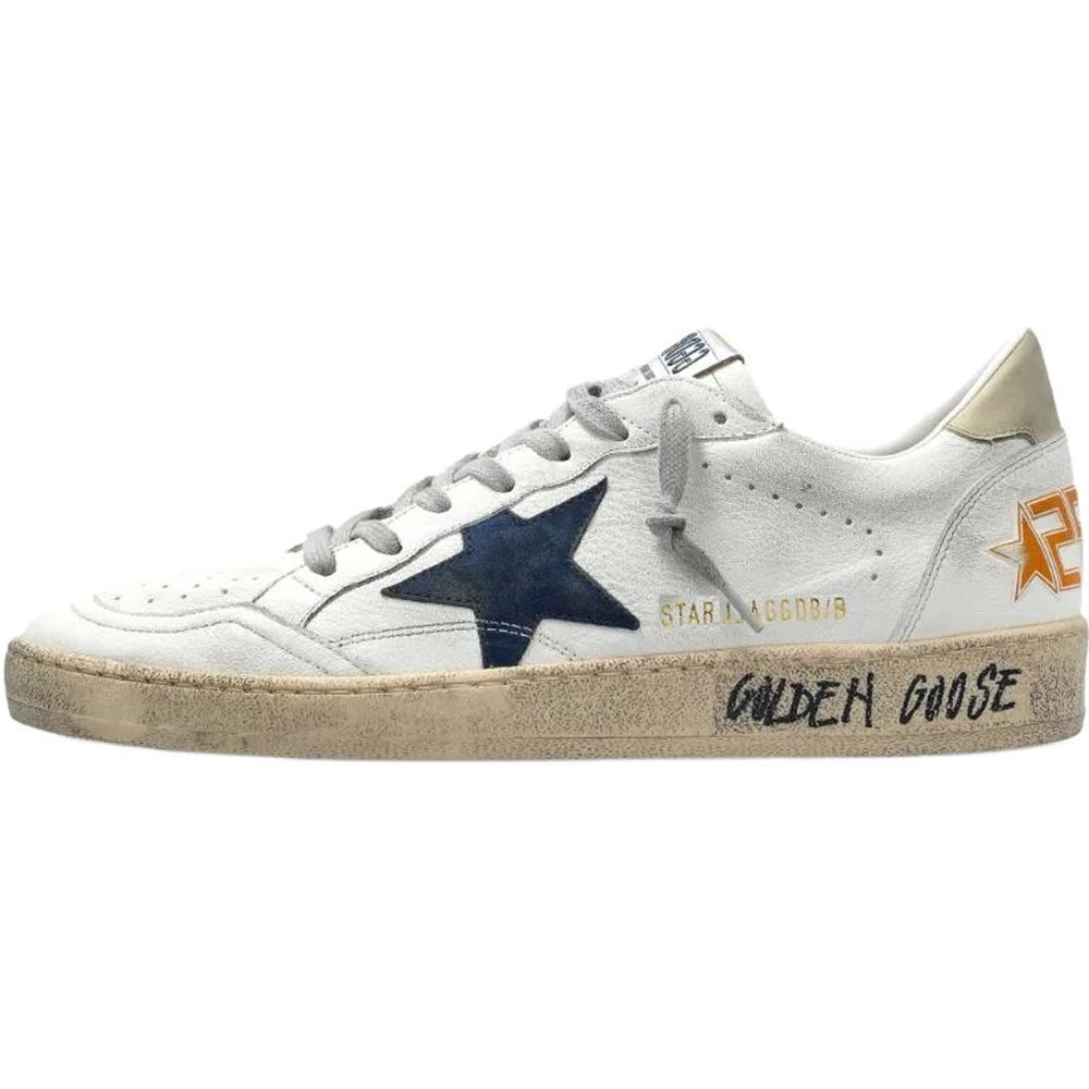 Human Made Golden Goose Ball Star White Blue Ice (Men's)
