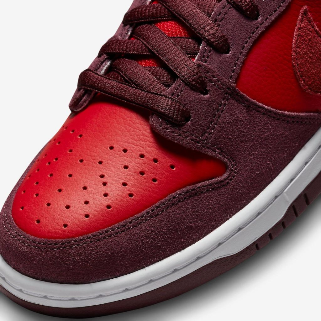 Dunk SB,Cherry,Nike,DM0807-600   全新水果主题即将发售！「樱桃」Dunk SB 官图曝光！