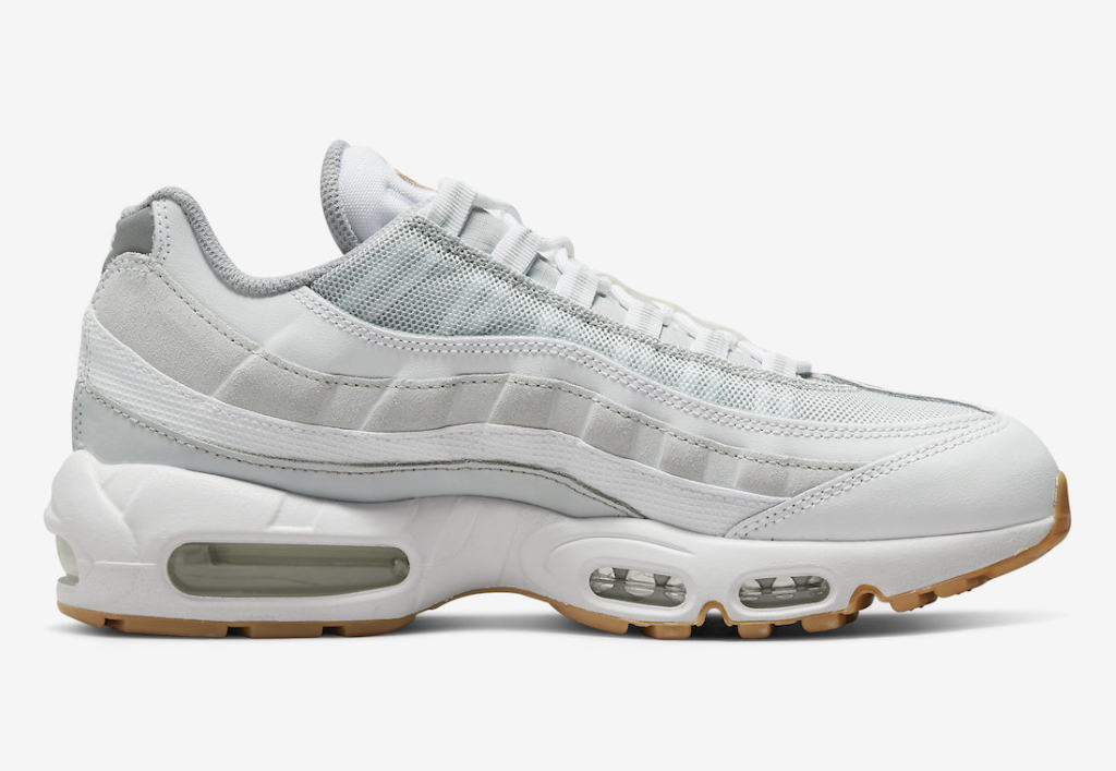 Nike,Air Max 95,DM0011-100,Pur  干净素雅灰白渐变！全新 Air Max 95 官图曝光！