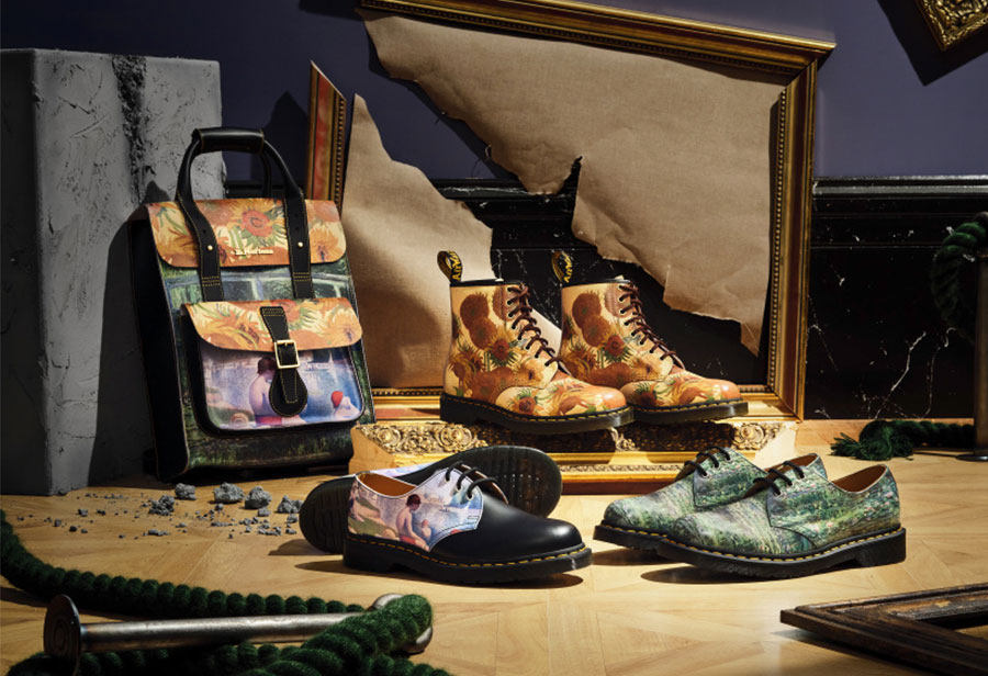 Dr. Martens,1460,1461  这联名够重磅了吧！国家美术馆 x 马丁靴系列正式发布！