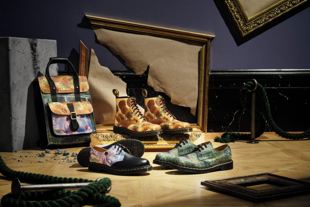 Dr. Martens,1460,1461  这联名够重磅了吧！国家美术馆 x 马丁靴系列正式发布！