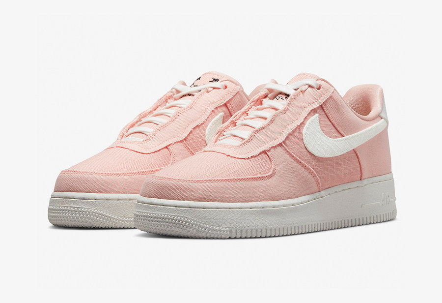 Nike,Air Force 1,Sun Club,DM02  竹节鞋带头太特别！夏日专属粉嫩 AF1 官图曝光！