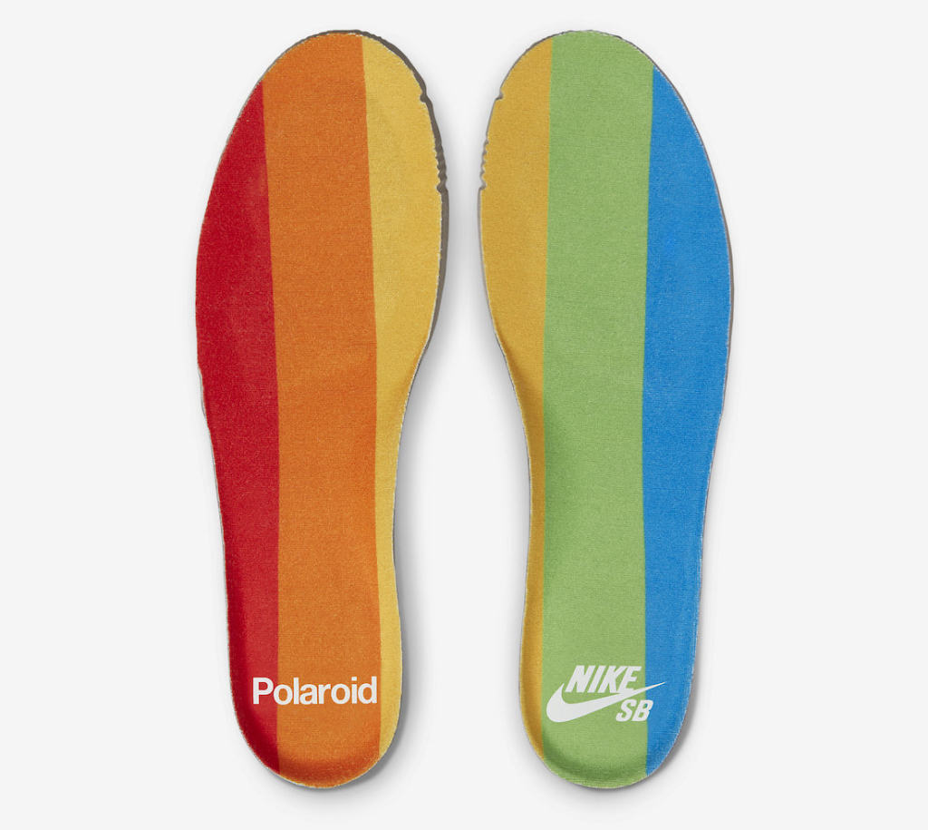 Polaroid,Nike SB,Dunk Low,DH77  彩虹钩子 + 七色鞋带！下双会火的「Dunk SB 联名」发售日期曝光！