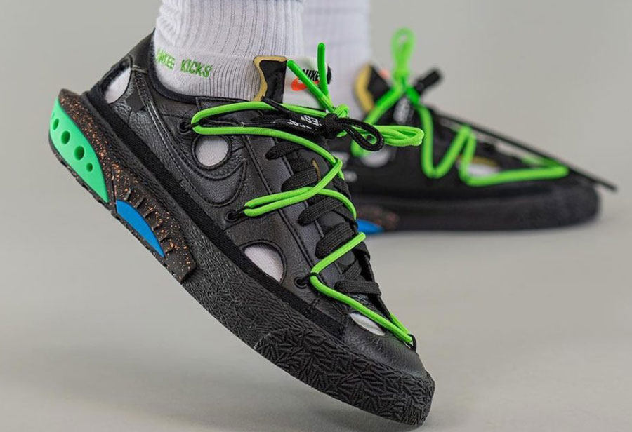 Nike,Off White,Blazer Low,DH78  造型越来越夸张！全新 OW x Blazer 即将正式发售！