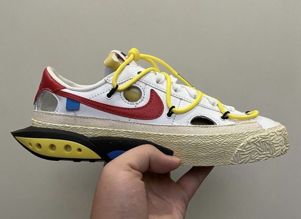 Nike,Off White,Blazer Low,DH78  造型越来越夸张！全新 OW x Blazer 即将正式发售！