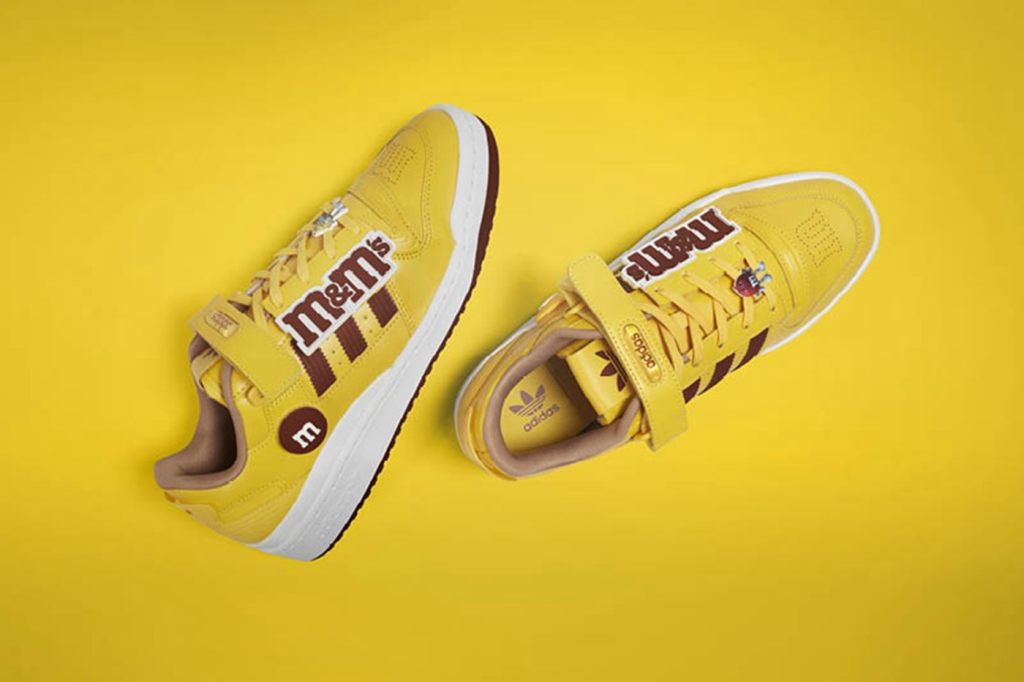 M&M’s,Forum 84 Low,adidas Orig  把「巧克力豆」穿脚上！全新阿迪联名 M&M’s 鞋款即将发售！
