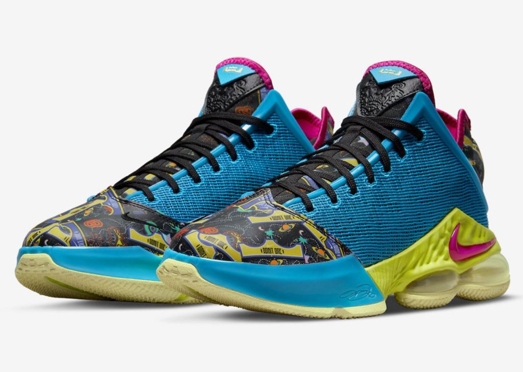 Nike,LeBron 19 Low,LeBronival,  全新 LeBron 19 Low 曝光！配色真够花哨！