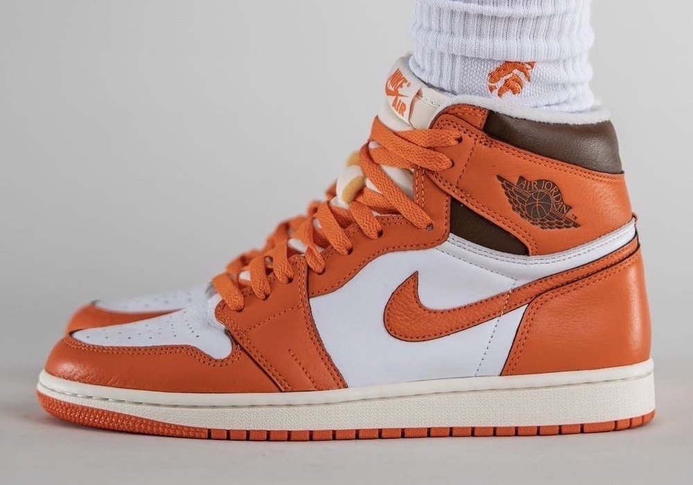 Air Jordan 1 Starfish DO9369-101 Release Date On-Feet