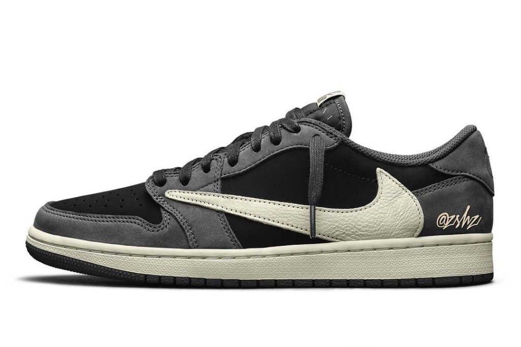 Travis Scott,AJ1,Air Jordan 1  Travis Scott 还留了一手！年底发售「倒钩 4.0」实物泄露！
