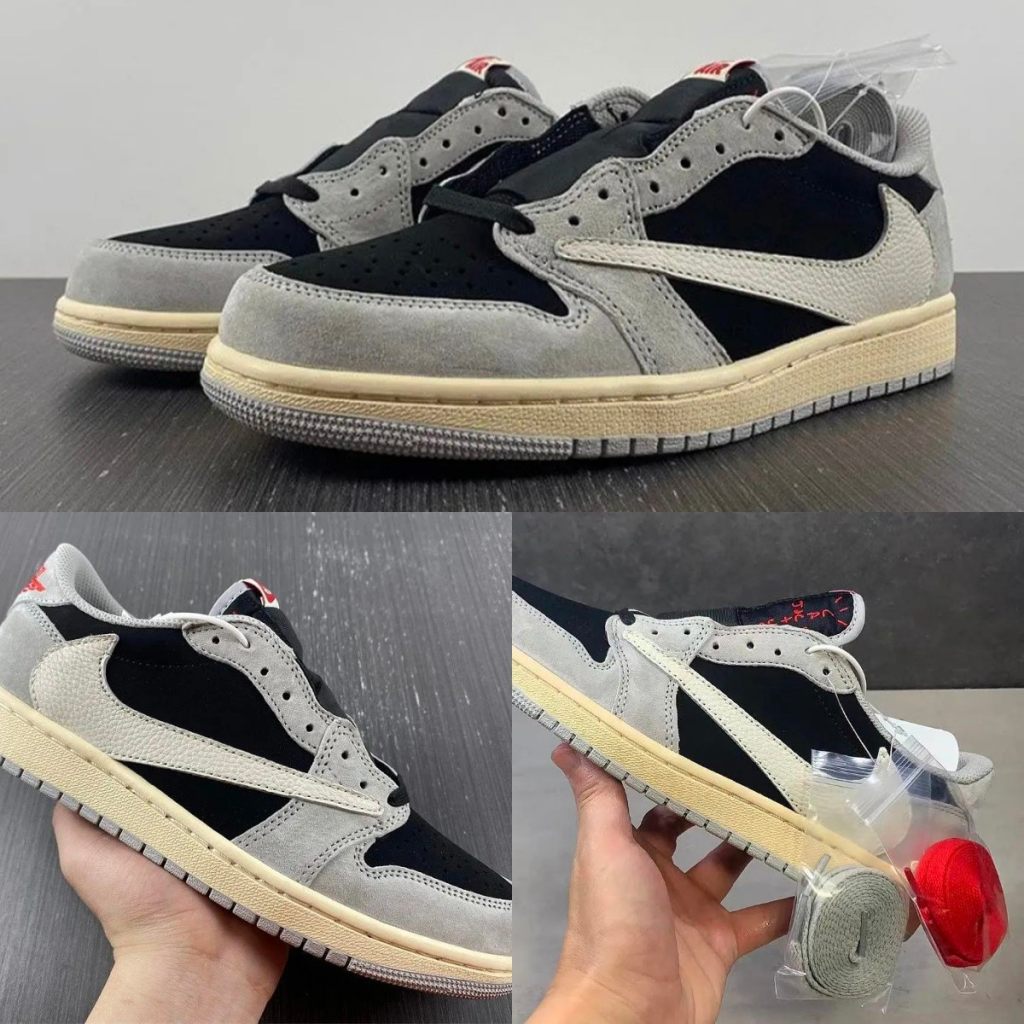 Travis Scott,AJ1,Air Jordan 1  Travis Scott 还留了一手！年底发售「倒钩 4.0」实物泄露！