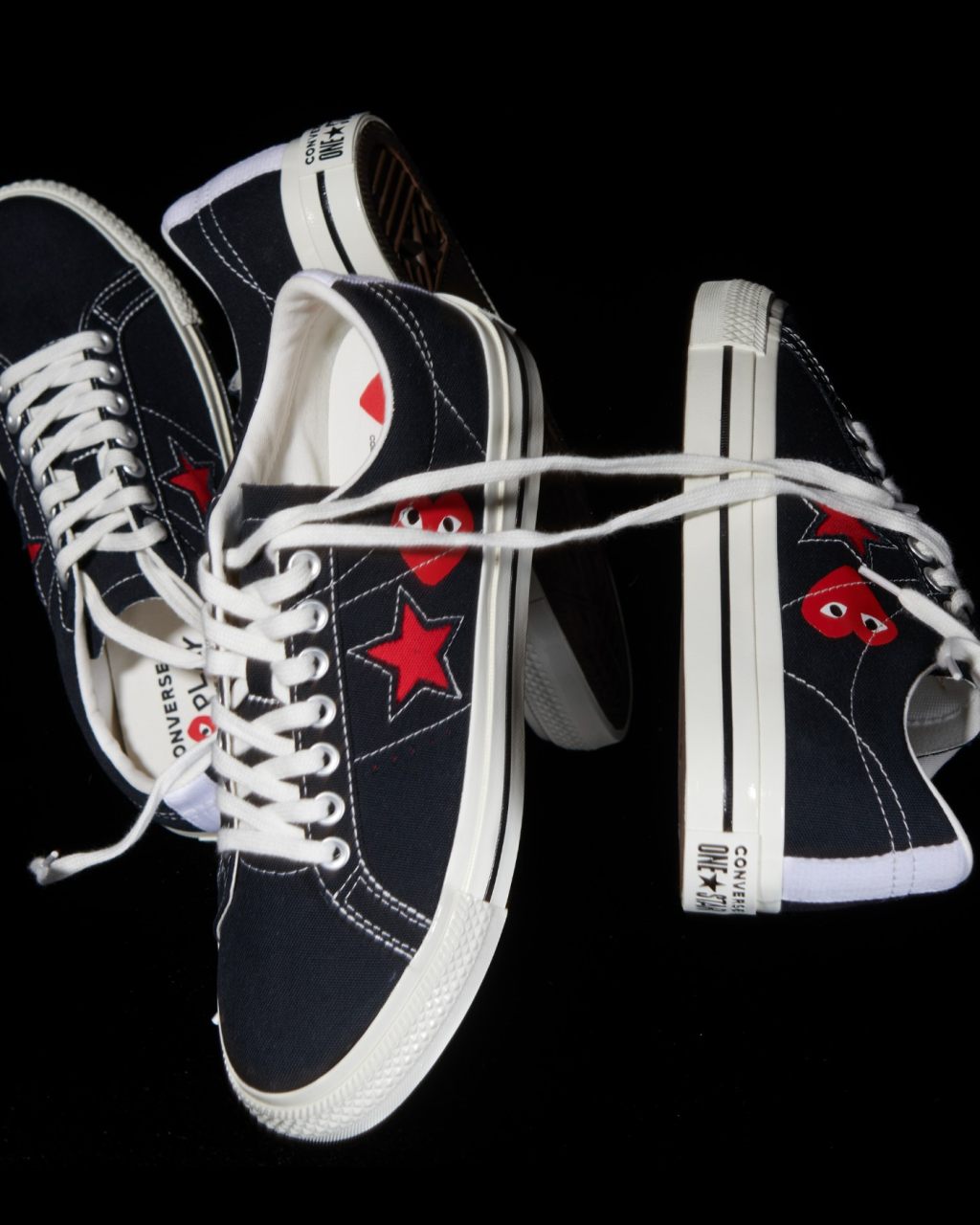 Converse,CDG,One Star,发售  都在穿的「爱心眼」又来了！全新 CDG 联名 One Star 即将发售！