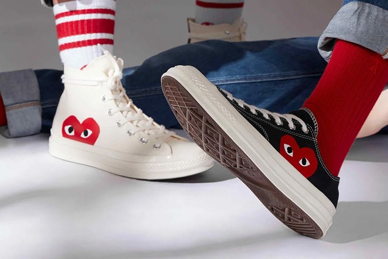 Converse,CDG,One Star,发售  都在穿的「爱心眼」又来了！全新 CDG 联名 One Star 即将发售！
