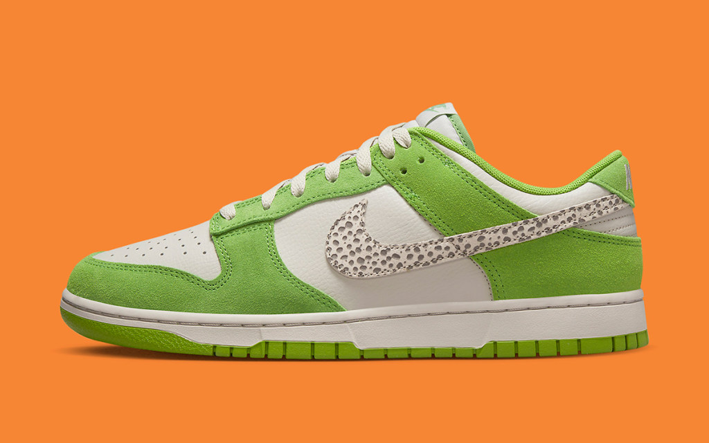 Official Images // Nike Dunk Low “Safari Swoosh” (Chlorophyll)