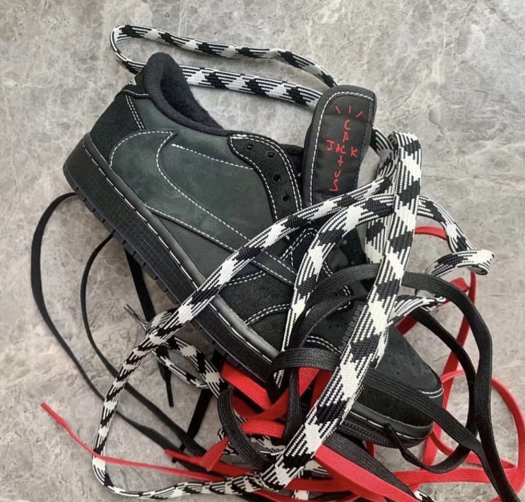 Travis Scott Air Jordan 1 Low Black Phantom DM7866-001 Release Date