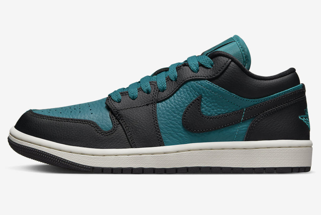 Air Jordan 1 Low Split Bright Spruce Black DR0502-300 Release Date