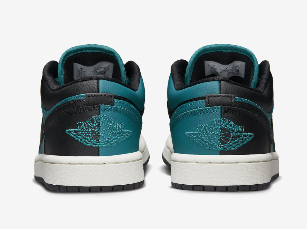 Air Jordan 1 Low Split Bright Spruce Black DR0502-300 Release Date