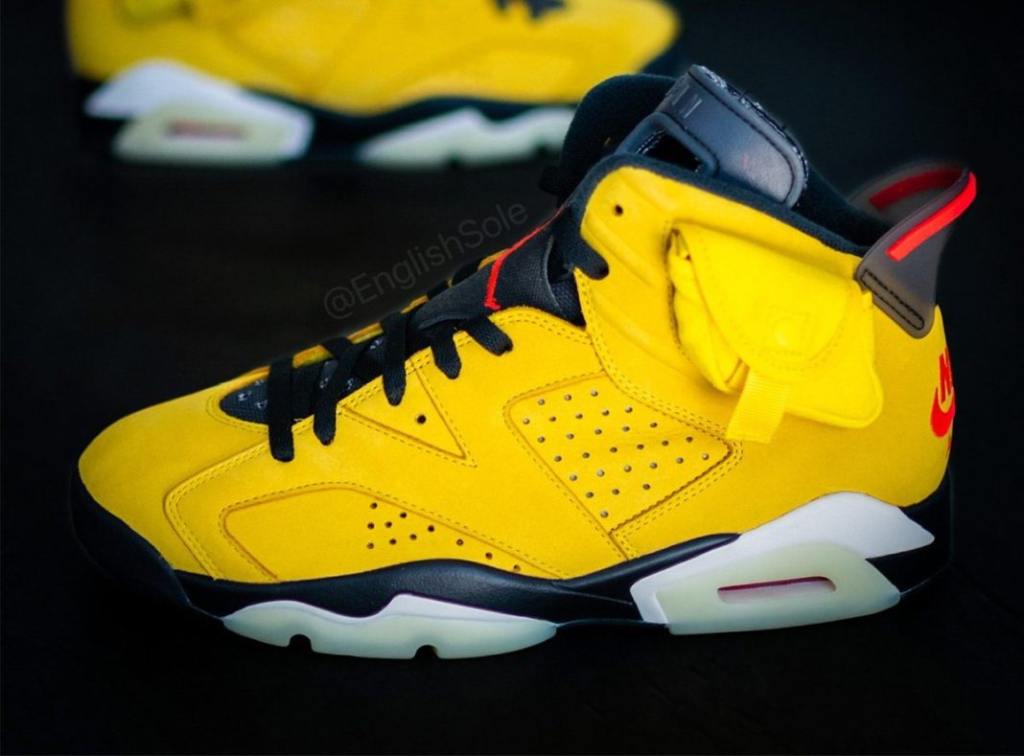 Travis Scott Air Jordan 6 Yellow PE