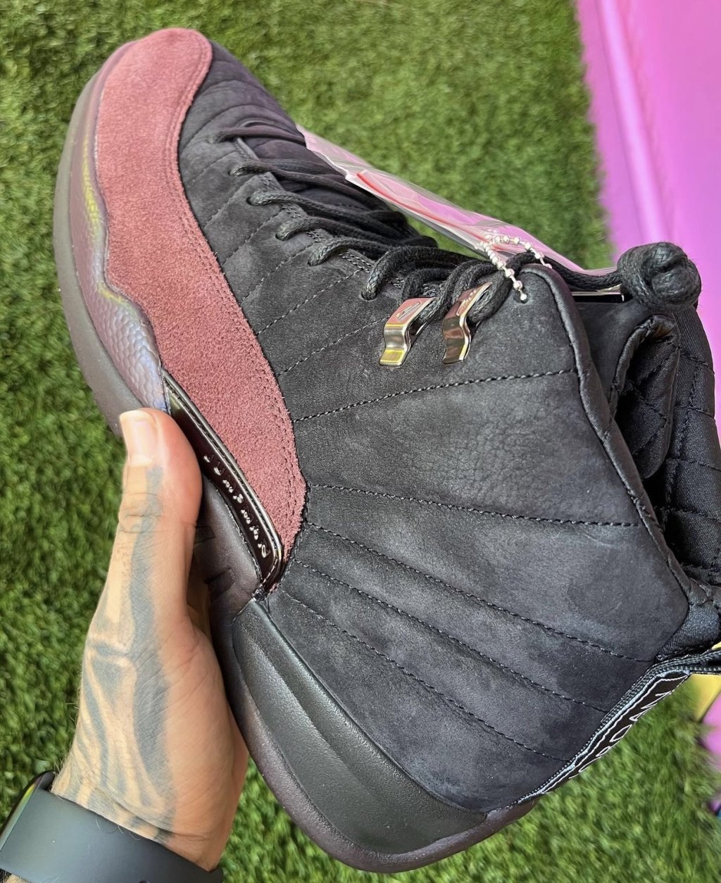 A Ma Maniere Air Jordan 12 Black Burgundy Crush DV6989-001 Release Date