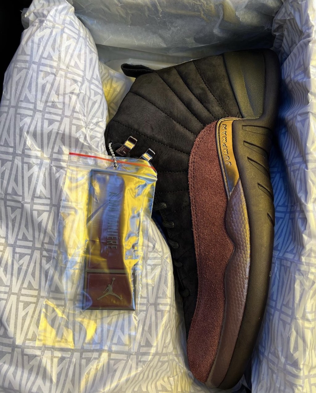 A Ma Maniere Air Jordan 12 Black Burgundy Crush DV6989-001 Release Date