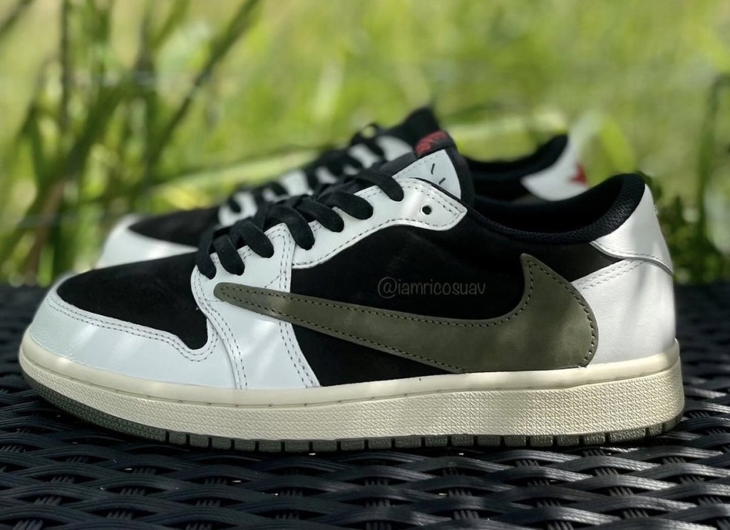 Travis Scott Air Jordan 1 Low Olive DZ4137-106 Release Date In-Hand