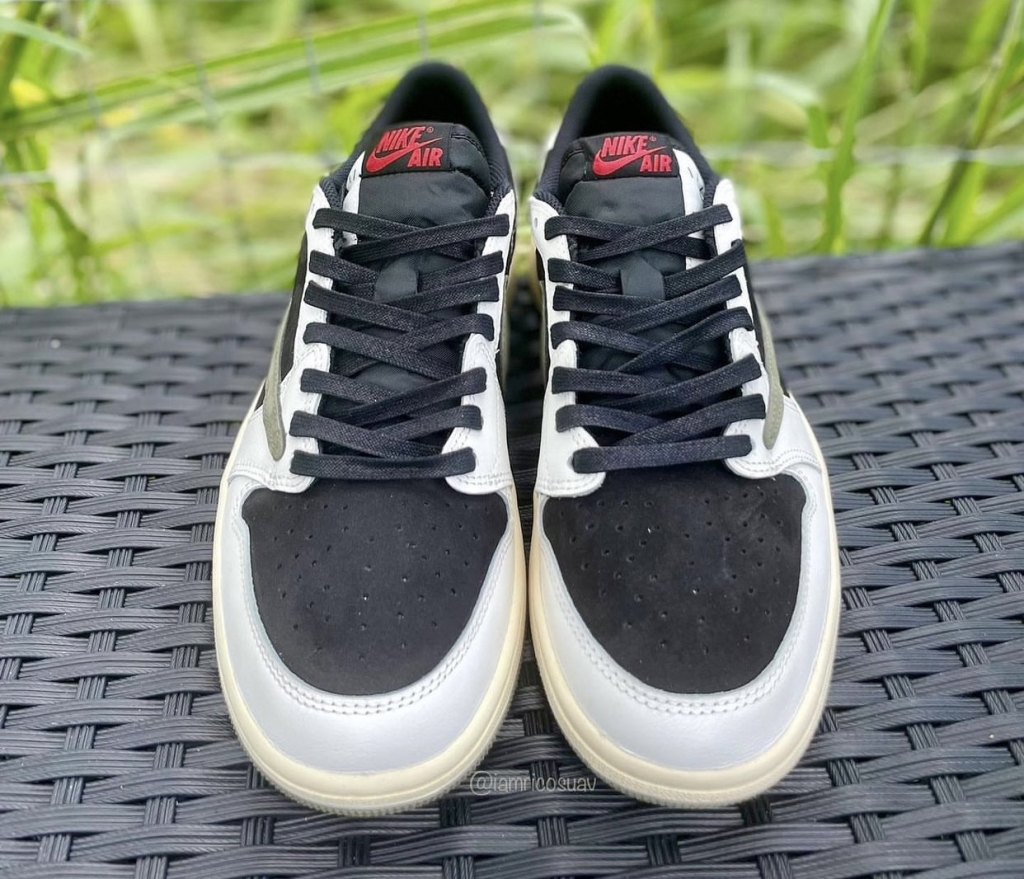Travis Scott Air Jordan 1 Low Olive DZ4137-106 Release Date In-Hand