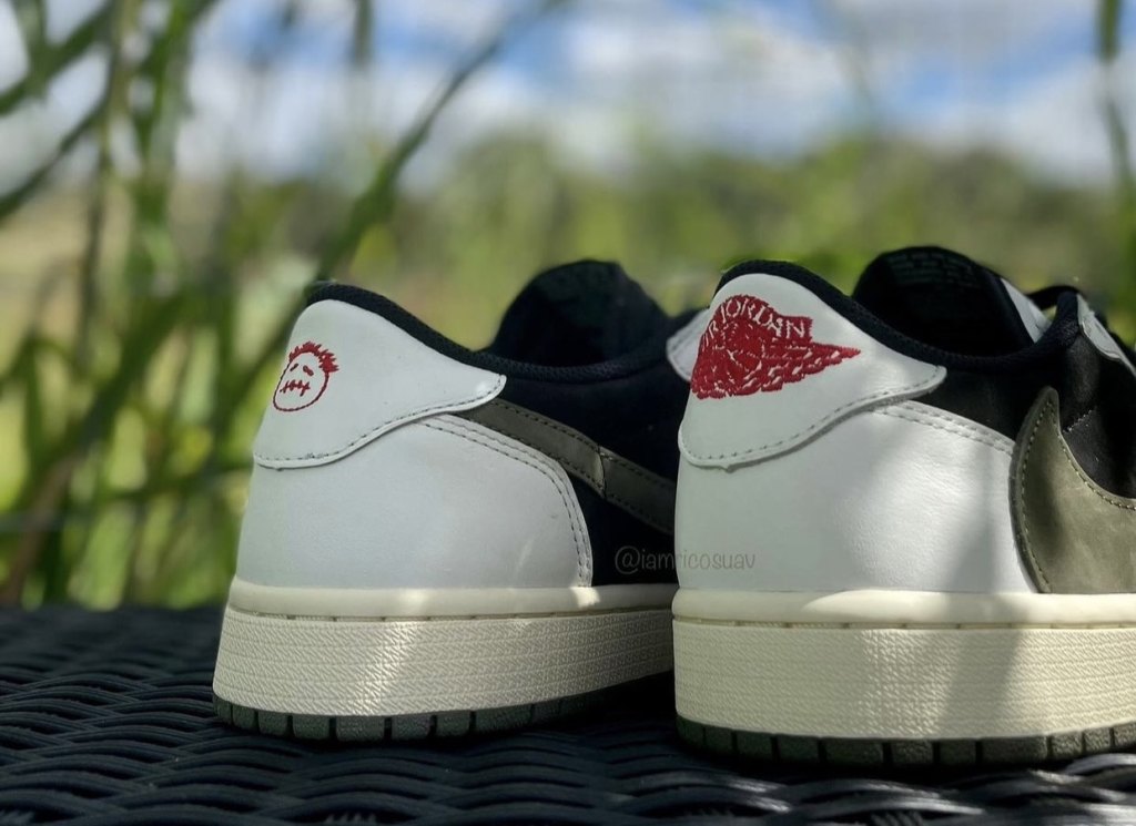 Travis Scott Air Jordan 1 Low Olive DZ4137-106 Release Date In-Hand
