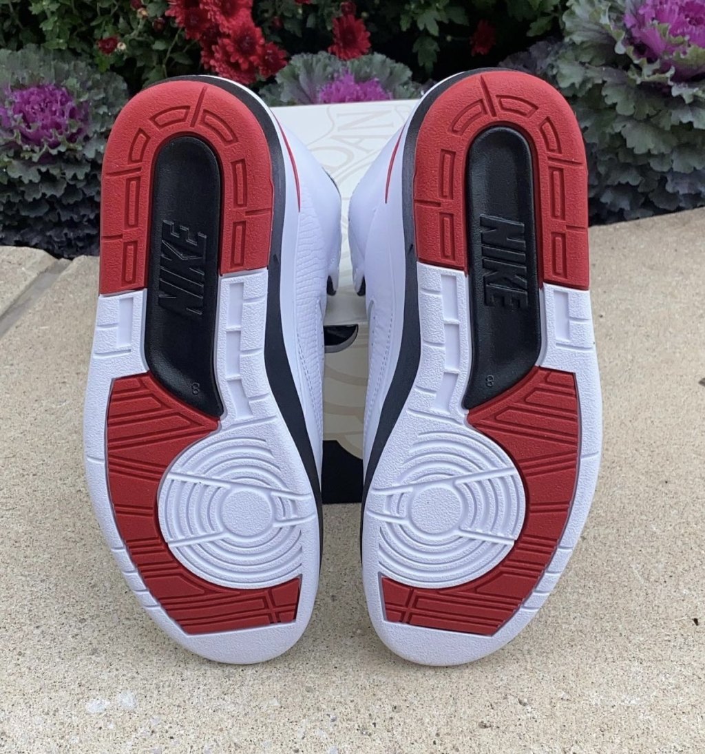 Air Jordan 2 Chicago White Varsity Red DX2454-106 Release Date