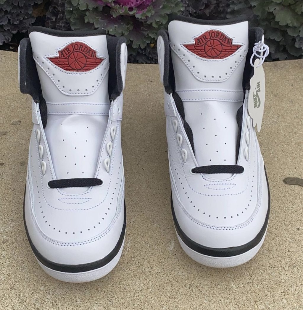 Air Jordan 2 Chicago White Varsity Red DX2454-106 Release Date