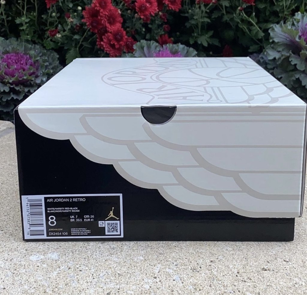 Air Jordan 2 Chicago White Varsity Red DX2454-106 Release Date