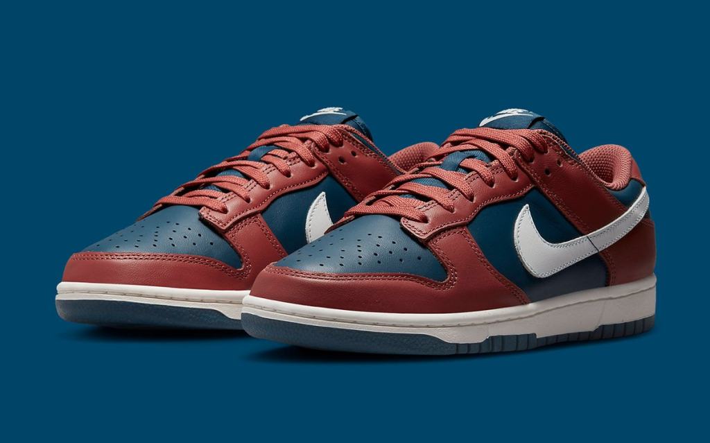 The Nike Dunk Low Surfaces in Canyon Rust and Valerian Blue