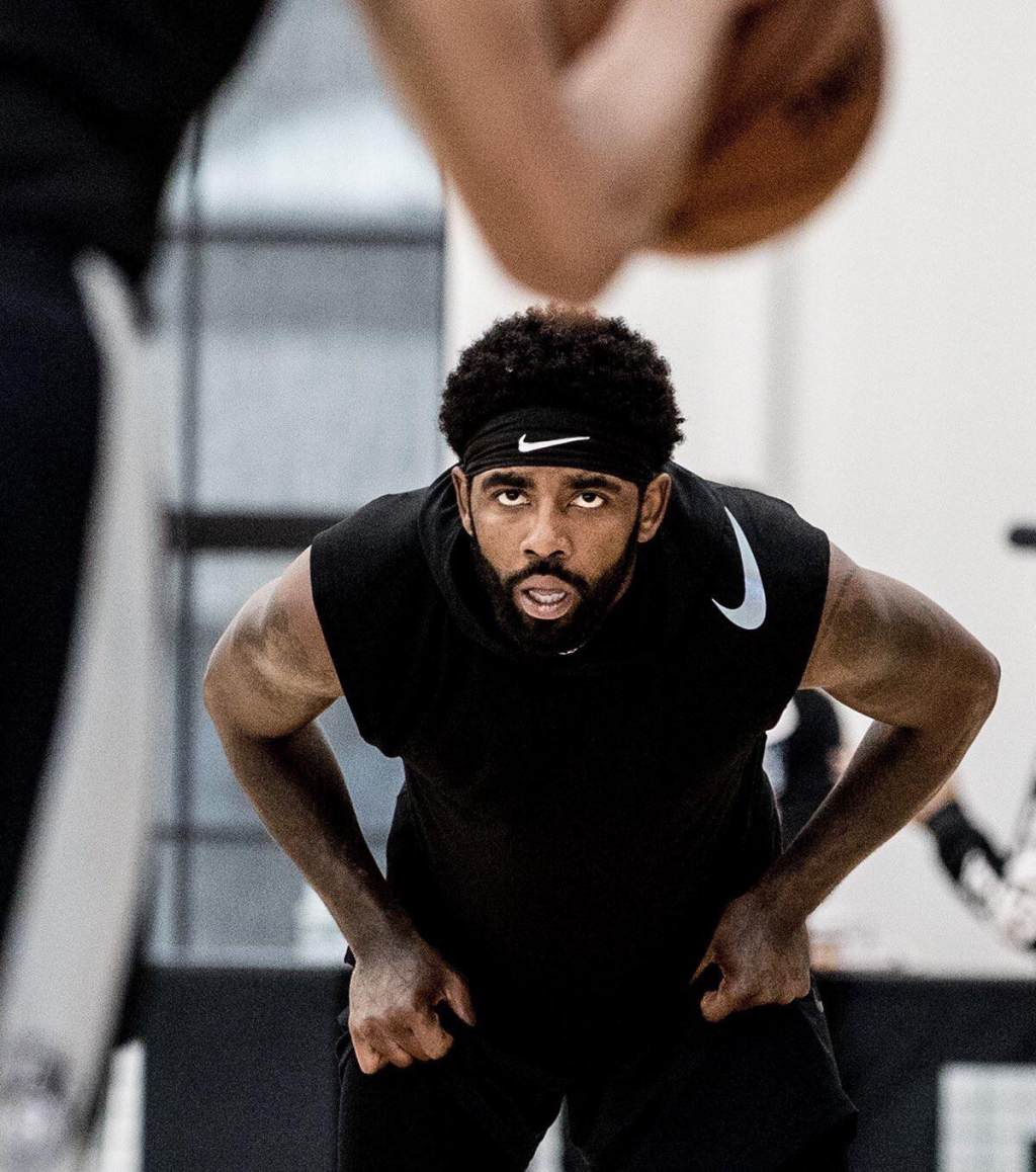 Afro Kyrie is going to pop off, league better be prepared 🔥 : r/GoNets