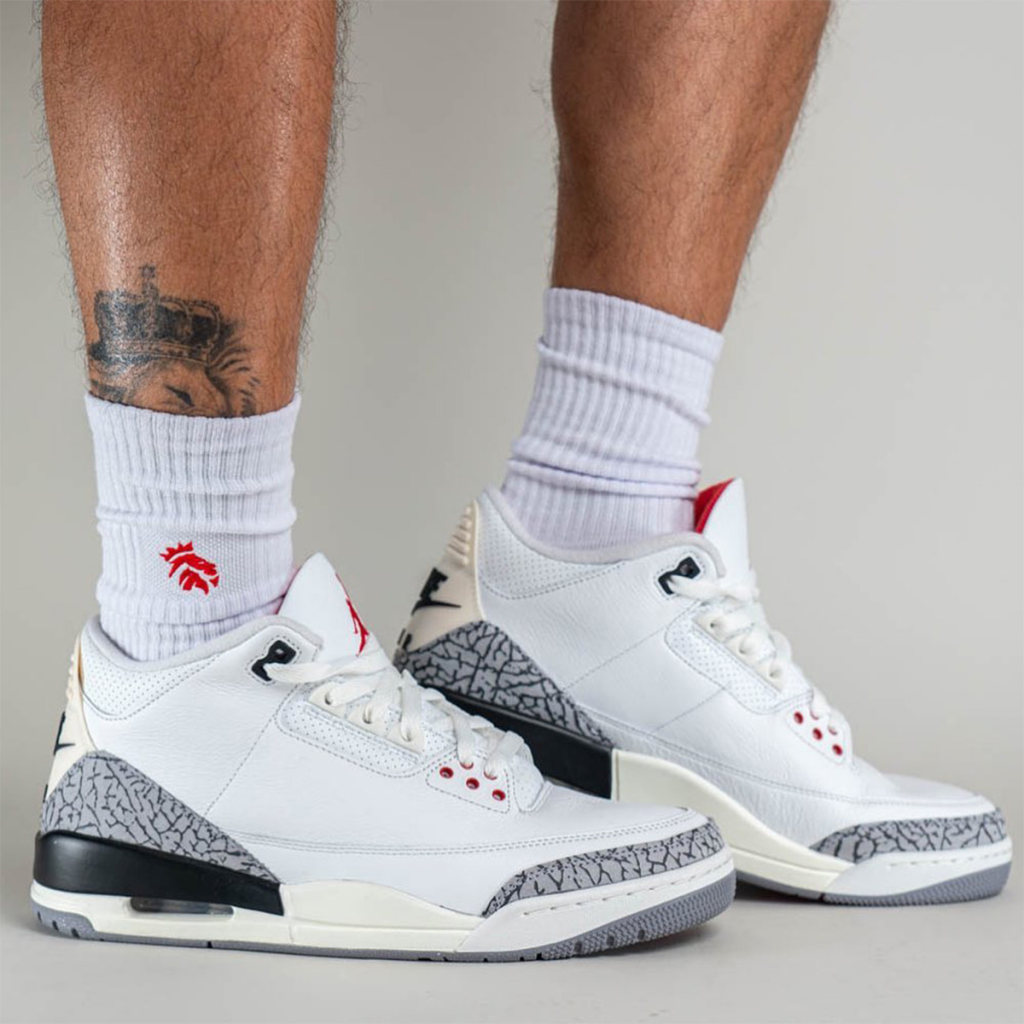 On-Foot Looks // Air Jordan 3 “White Cement” (Reimagined)