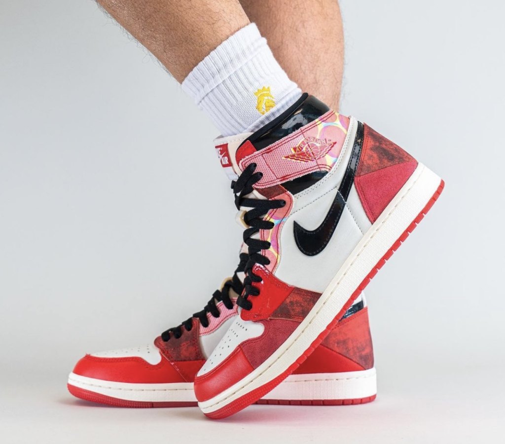 Air Jordan 1 Spider-Man Across The Spider Verse DV1748-601 On-Feet