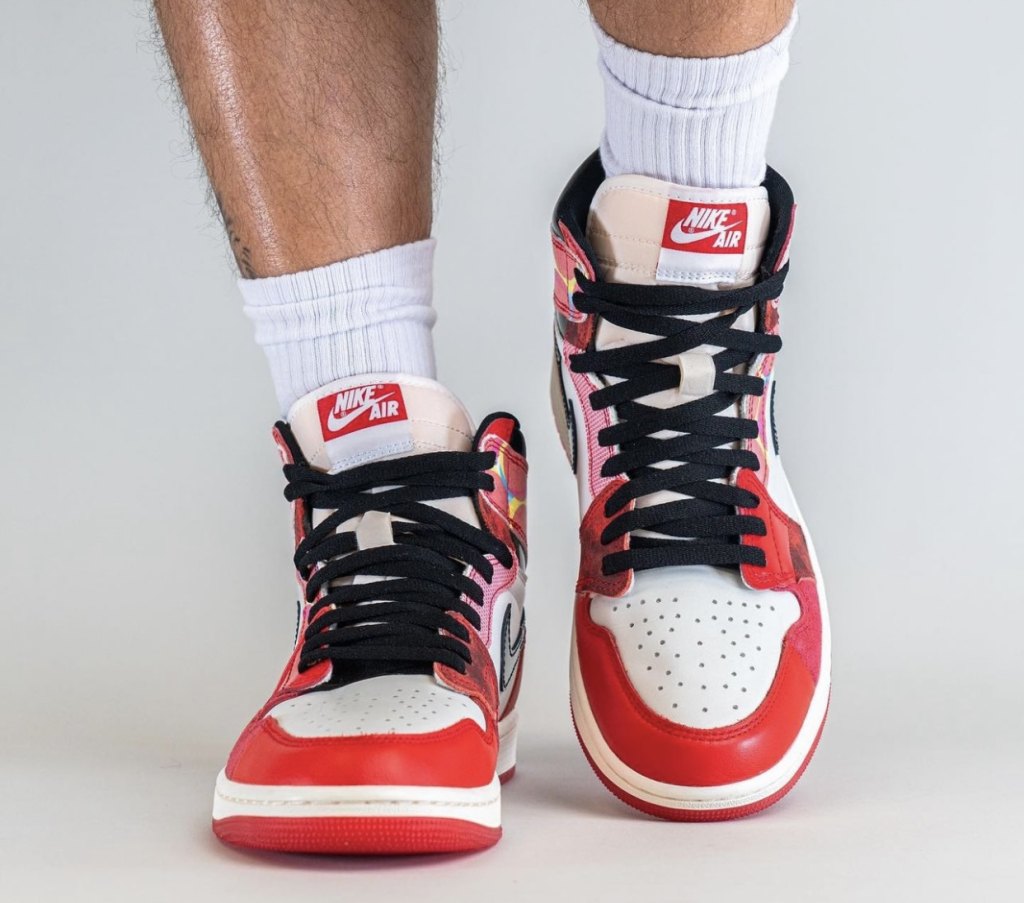 Air Jordan 1 Spider Verse DV1748-601 On-Feet