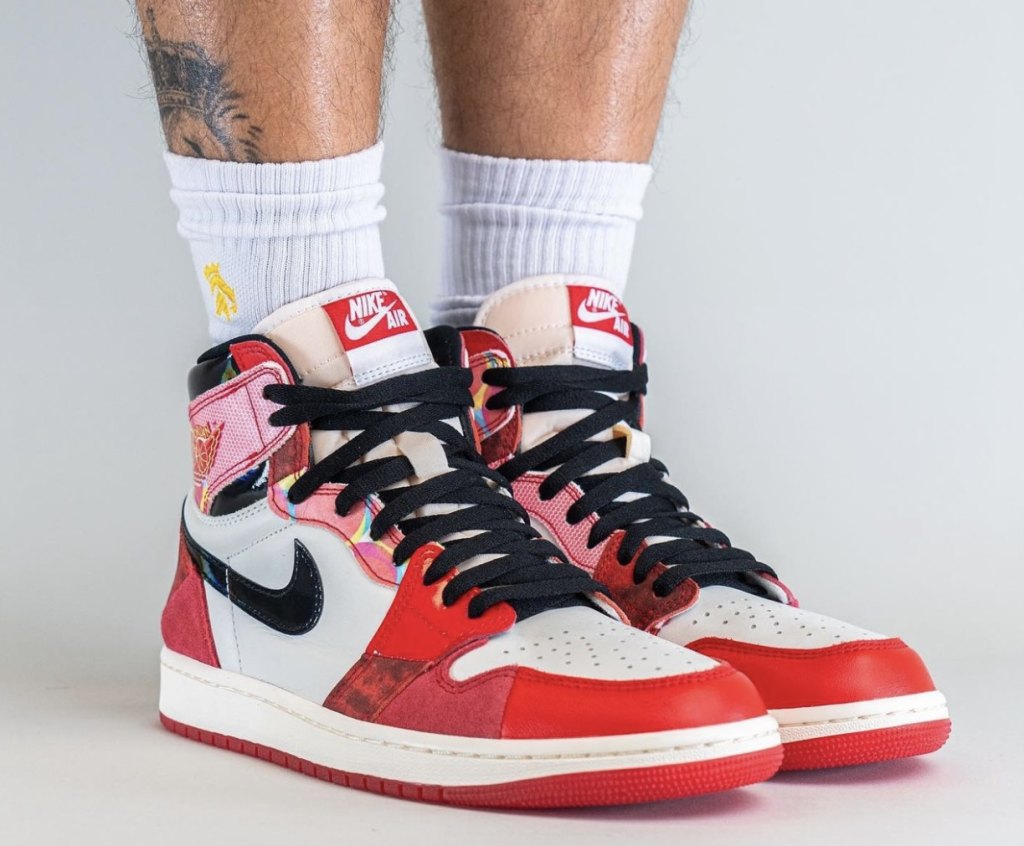 Air Jordan 1 Spider-Man Across The Spider Verse DV1748-601 On-Feet