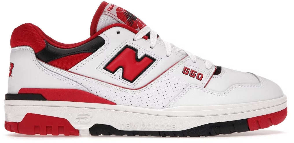 New Balance 550 White Red – Pure Soles PH