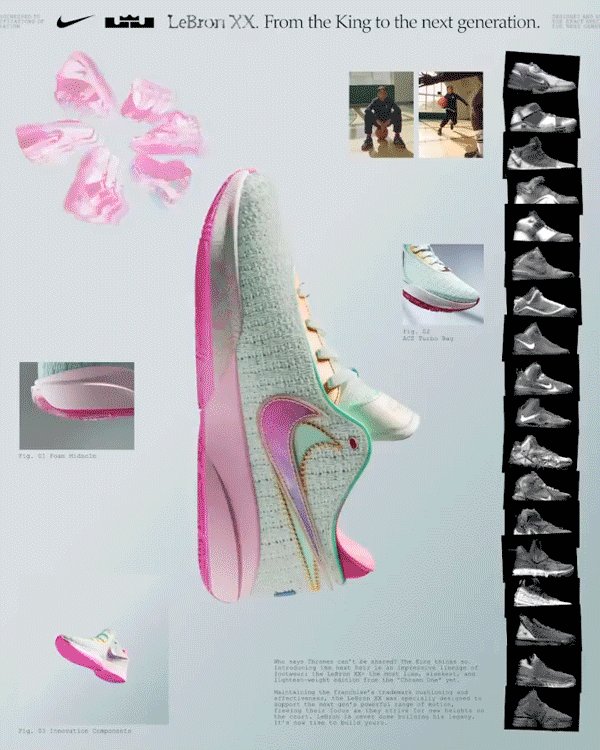 Nike LeBron 21 詹姆斯 21 代效果图曝光!