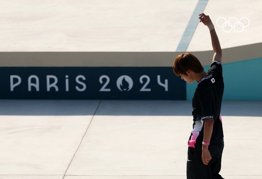 Yuto Horigome, Dunk SB Paris Gold Medal Boots! This pair of Dunk SB has a new model!