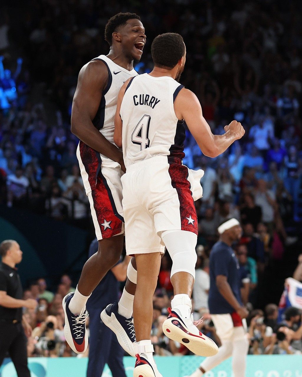 NBA, James, Curry, UA, Nike, Air Jordan, Olympic men's basketball team 